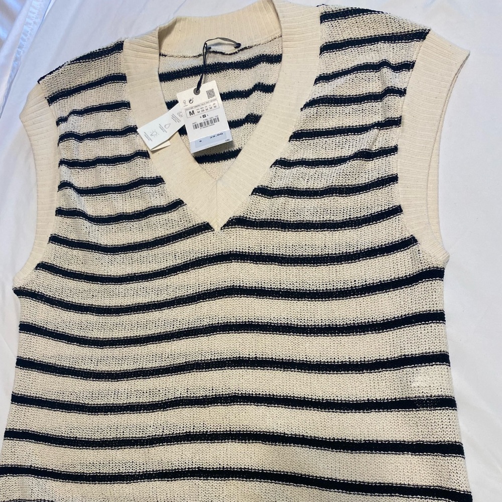 Zara sweater vest